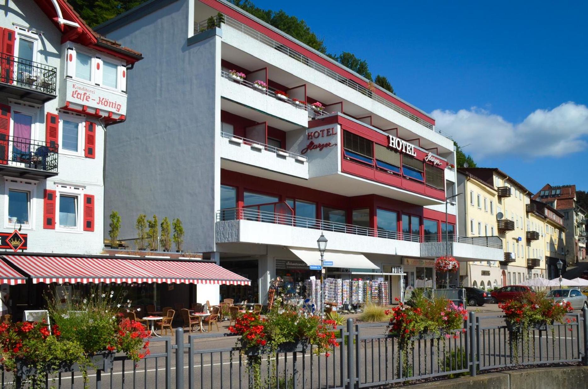 Hotel Harzer am Kurpark Bad Herrenalb Dış mekan fotoğraf