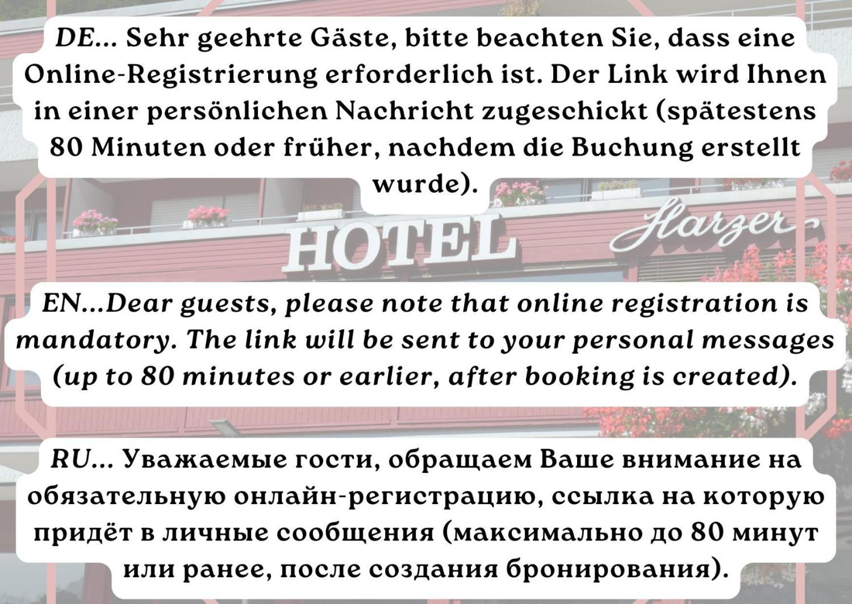 Hotel Harzer am Kurpark Bad Herrenalb Dış mekan fotoğraf